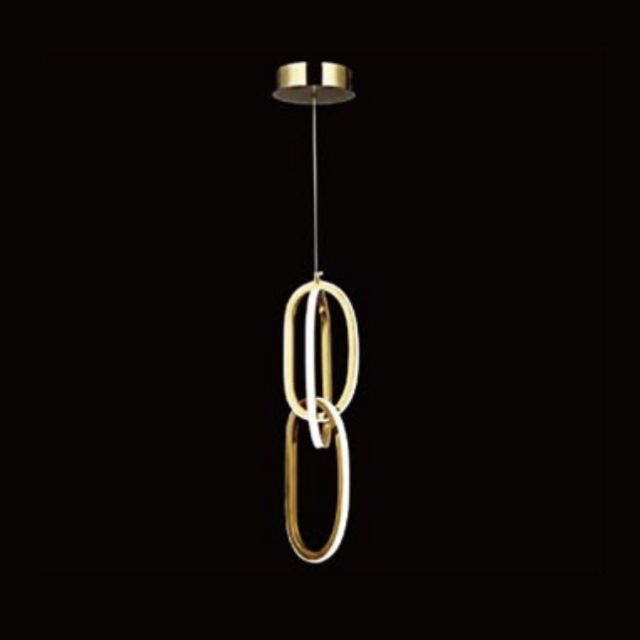 Suspension Rubans Croisés LED