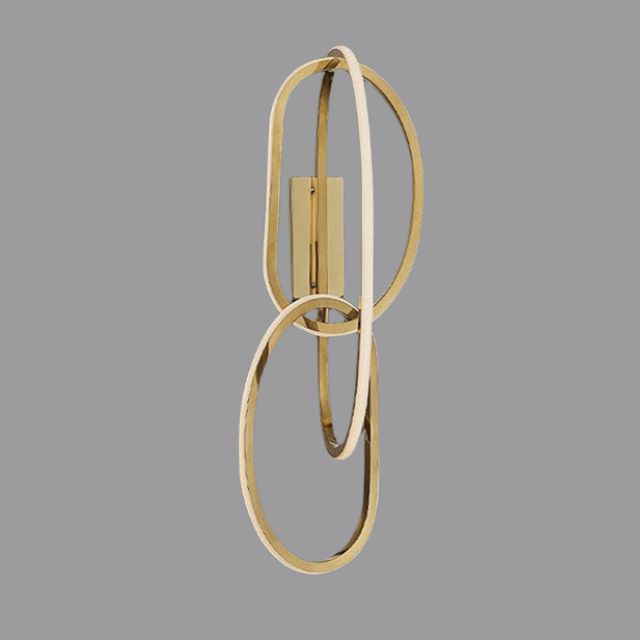 Golden Loop Wall Light