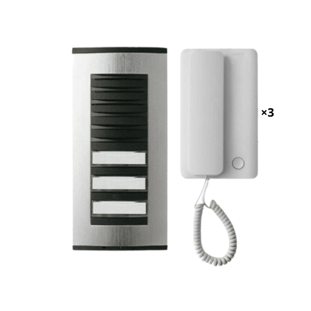 Kit interphone BPT 3 postes